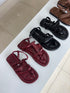 Casual Thong Sandals with Ankle Straps